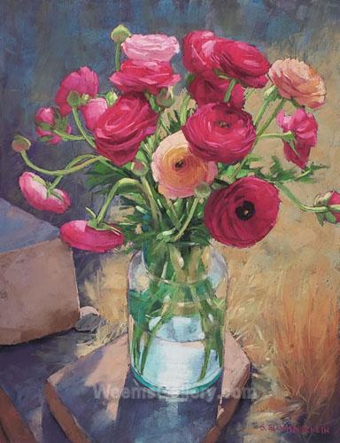 Sunshine and Ranunculus #2 by Sarah Blumenschein